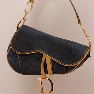 Authentic Dior Saddle Bag